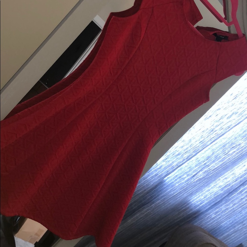 Red dress